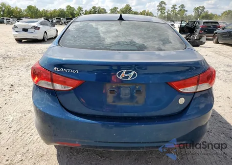 2013 Hyundai Elantra Gls from USA, damaged, VIN KMHDH4AE3DU944719